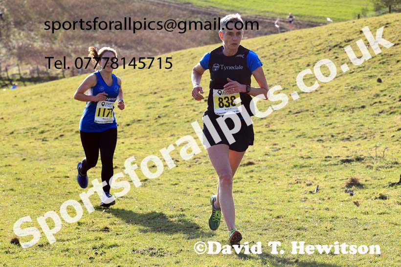 Senior womens 2023 NEHL, Thornley Farm, Peterlee, County Durham. Photo: David T. Hewitson/Sports for All Pics